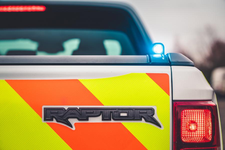 Логотип Ford Ranger Raptor Police 2019 года  (UK) (фото 3 из 14)